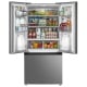 Midea 30 inch 18.4 cu. ft. Stainless Steel French Door Refrigerator (MRF18B4AST)