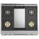 Cuisinière à Biénergie Monogram 36 pouce (ZDP364NDTSS)