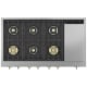 Surface de cuisson Monogram 48 pouce (ZGU486NDTSS)