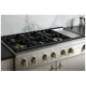 Surface de cuisson au gaz Monogram 48 pouce (ZGU486NDTSS)