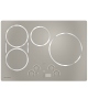 Monogram 30 inch Silver Induction Cooktop (ZHU30RSJSS)