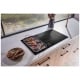 Monogram 36 inch Black Induction Cooktop (ZHU36RDTBB)