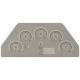 Monogram ZHU36RSPSS 36 inch Induction Cooktop