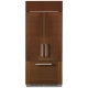 Built In Refrigerator Monogram ZIP360NN 36 pouce Accepte les panneaux personnalisés 20.6 pi. cu.