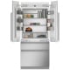 Monogram 36 inch 20.1 cu. ft. Custom Panel Ready Panel Ready French Door Refrigerator (ZIP364IPVII)