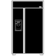 Monogram ZISB480DNII 48 inch Custom Panel Ready 28.8 cu. ft. Built In Refrigerator