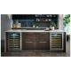 Refroidisseur à vin sous comptoir Inox Monogram (ZDWR240HBS)