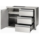 Napoleon Grills Built In Stainless Steel BBQ Accessory (BI-3624-1D3DR)