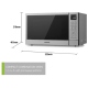 Micro-ondes Panasonic NNGT69KSC