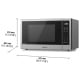 Micro-ondes Panasonic (NNST67KSC)