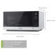 Micro-ondes Panasonic NNST75LWC