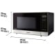 Panasonic Microwave (NNST676S)