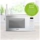 Panasonic White Countertop Microwave (NNSG676W)