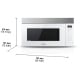 Panasonic NNST27HW Over the Range Microwave