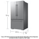Samsung RF70H30KERAA 36 inch 29.5 cu. ft. French Door Refrigerator
