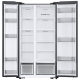 Samsung Bespoke 36 inch 20.5 cu. ft. Silver Side by Side Refrigerator (RS20DG4000M9AA)
