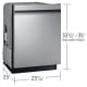 Lave-vaisselle Samsung (DW80CG5450SR)