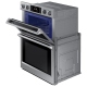 Samsung 30 inch Stainless Steel Microwave Wall Oven Combo (NQ70M7770DS)