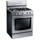 Samsung 30 inch Stainless Steel Gas Range (NX58F5700WS)