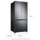 Samsung RF18A5101SG 33 inch 18 cu. ft. French Door Refrigerator