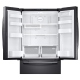 Samsung 33 inch 18 cu. ft. Black Stainless Steel French Door Refrigerator (RF18HFENBSG)