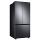 Samsung 30 inch 21.8 cu. ft. Black Stainless Steel French Door Refrigerator (RF22A4111SG)