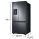 Samsung 30 inch 22 cu. ft. Refrigerator (RF22A4221SG)