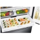 Samsung 36 inch 22.5 cu. ft. Black Stainless Steel French Door Refrigerator (RF23HCEDBSG)