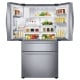 Samsung 33 inch 24.7 cu. ft. Stainless Steel French Door Refrigerator (RF25HMIDBSR)