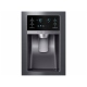 Samsung 36 inch 28.07 cu. ft. Black Stainless Steel French Door Refrigerator (RF28HFEDBSG)