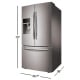 Samsung RF28HFEDBSR 36 inch 28.1 cu. ft. Refrigerator