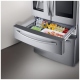 Samsung 36 inch 27.7 cu. ft. French Door Refrigerator (RF28NHEDBSR)