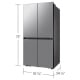 Samsung Bespoke 36 inch 29 cu. ft. Custom Panel Ready Refrigerator