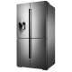 Samsung Chef Collection 36 inch 34.3 cu. ft. Stainless Steel French Door Refrigerator (RF34H9960S4)