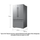 Samsung RF70H25KER 25 cu. ft. Refrigerator