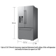 Samsung RF70H30HER 29 cu. ft. Refrigerator