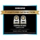 Samsung Bespoke 7.5 cu. ft. Vented Electric Dryer (DVE53BB8900TAC)