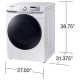 Laveuse frontale  5.2 pi. cu. (WF45B6300AW)
