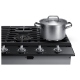 Samsung 36 inch Black Stainless Steel Gas Cooktop (NA36N7755TG)
