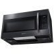 Samsung Black Stainless Steel Over the Range Microwave (ME18H704SFG)