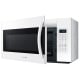 Samsung White Over the Range Microwave (ME18H704SFW)