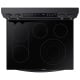 Samsung 30 inch Black Stainless Steel Electric Range (NE63A6751SG)