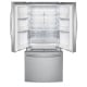 Samsung 30 inch 21.8 cu. ft. Stainless Steel French Door Refrigerator (RF220NFTASR)
