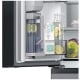 Samsung Bespoke 36 inch 22.9 cu. ft. Custom Panel Ready Stainless Steel French Door Refrigerator (RF23BB8200QLAA)