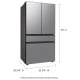 Samsung RF23BB8607QLAA 36 inch 22.8 cu. ft. Refrigerator
