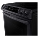 Samsung Bespoke 30 inch Black Stainless Steel Electric Range (NE63T8711SG)