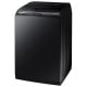 Samsung Black Stainless Steel Top Load Washer (WA54M8750AV)