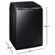 Samsung WA54M8750AV Washer