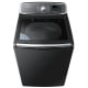 Samsung Black Stainless Steel Top Load Washer (WA52T7650AV)