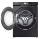 Samsung Black Stainless Steel Front Load Washer (WF45R6300AV)